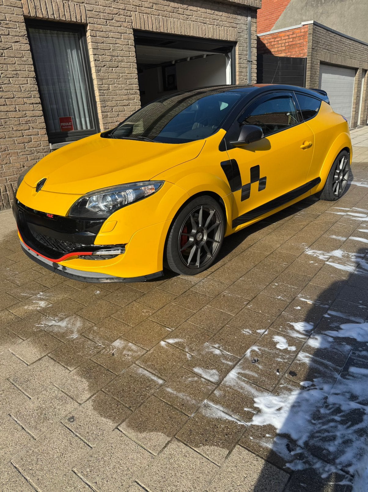 Renault megane 3 rs beschrijving goed lezen, Auto's, Voorwielaandrijving, Zwart, 4 cilinders, 1462 kg