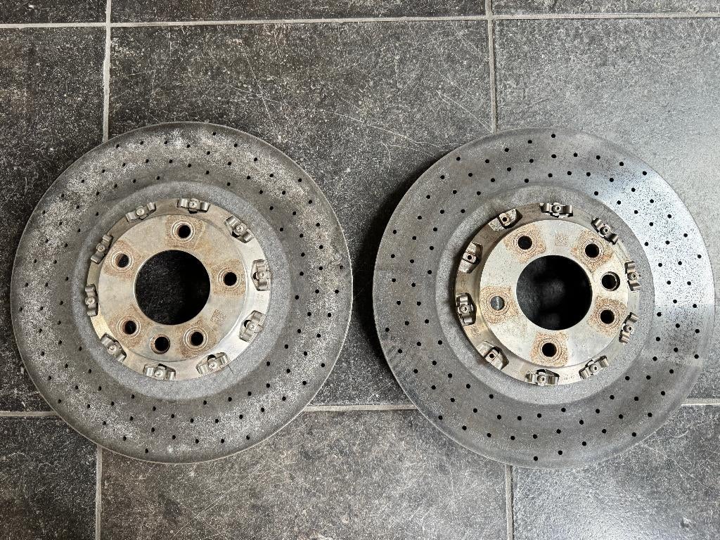 Carbon remschijven Porsche Cayenne, Ophalen, Gebruikt, Porsche