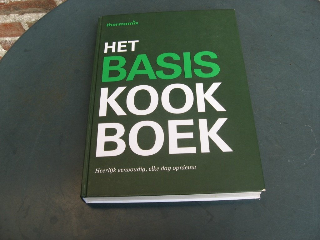 Het basiskookboek - thermomix, Boeken, Ophalen of Verzenden, Zo goed als nieuw, Thermomix