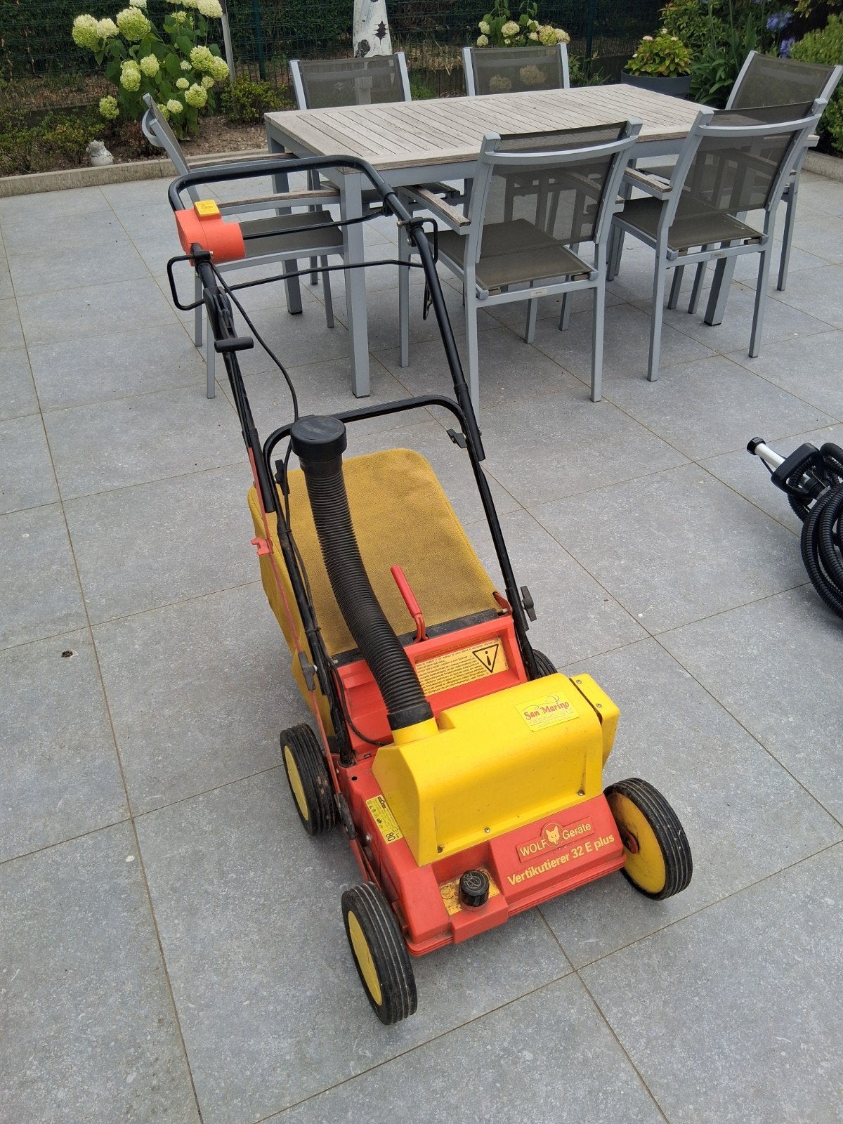 Verticuteermachine/Verticuteerder Wolf Garten 32 E plus, Tuin en Terras, Ophalen, Gebruikt, Wolf garten