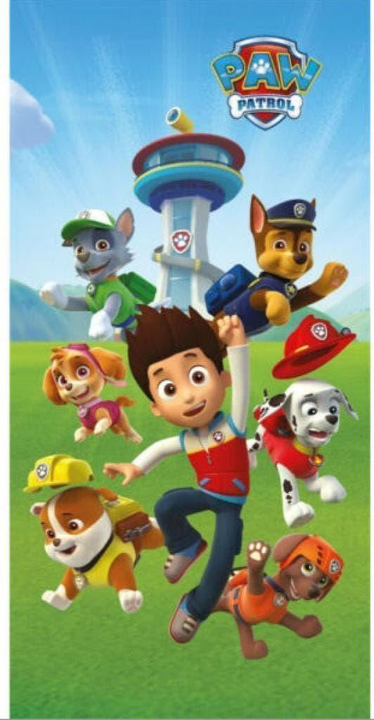 Paw Patrol Badlaken / Strandlaken - Sneldrogend, Kinderen en Baby's, Kinderkleding | Kinder-zwemkleding, Jongen of Meisje, One size