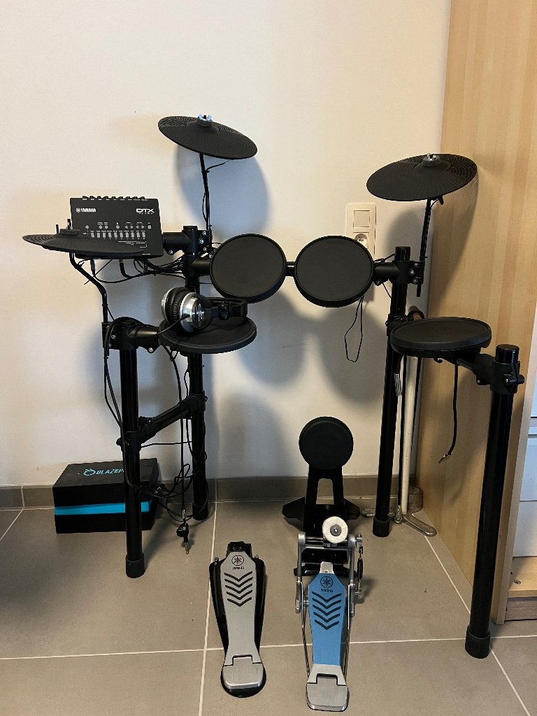 Batterie, Yamaha DTX452 comme neuve, Enlèvement, Comme neuf