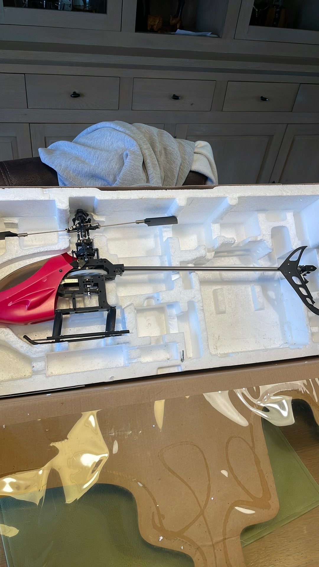 GRATIS Spirit fun helicopter Robbe voor onderdelen, Enlèvement, Comme neuf