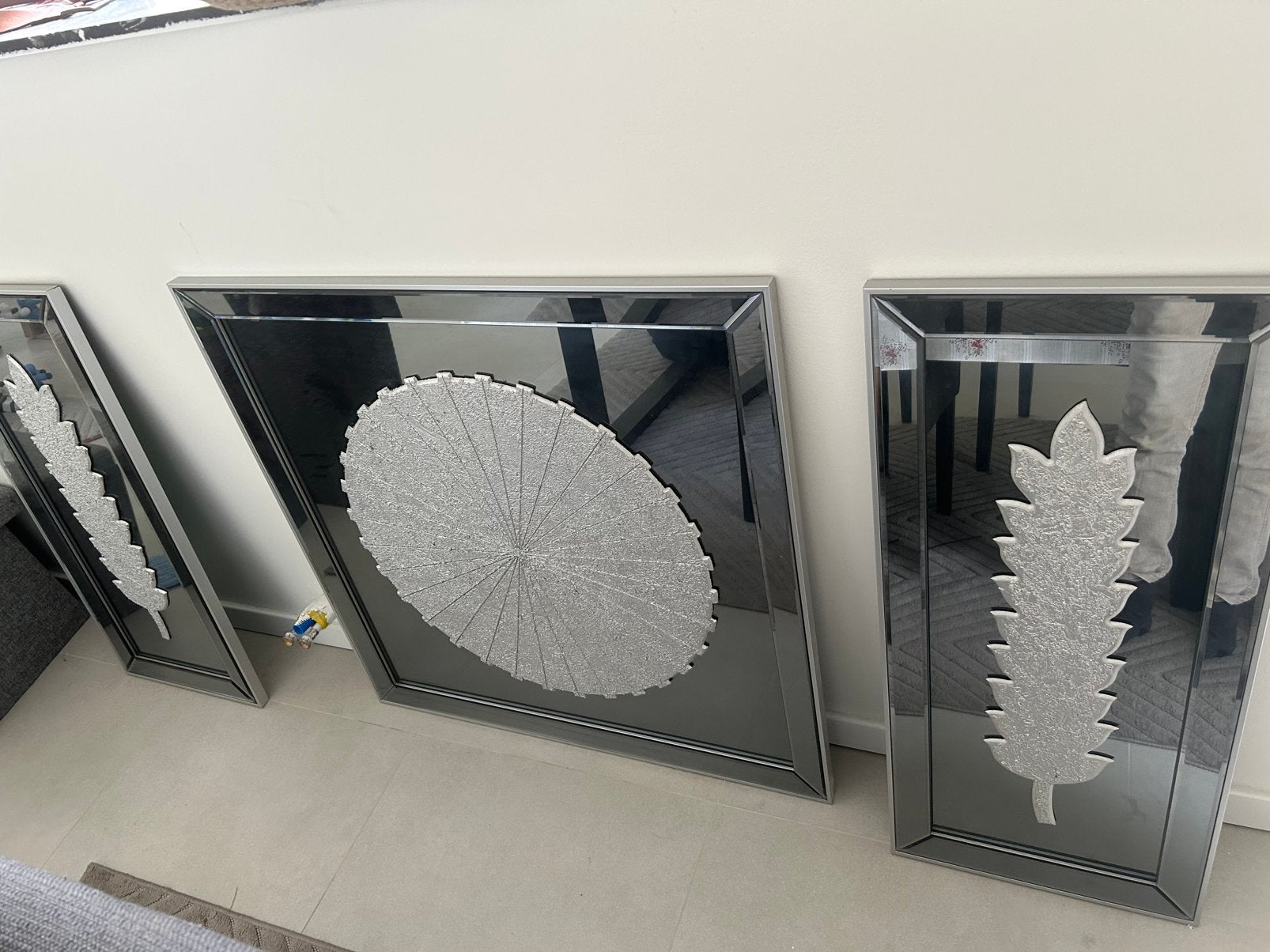 3-delig muur&wand decoratie nieuwprijs 400euro, Enlèvement, Comme neuf