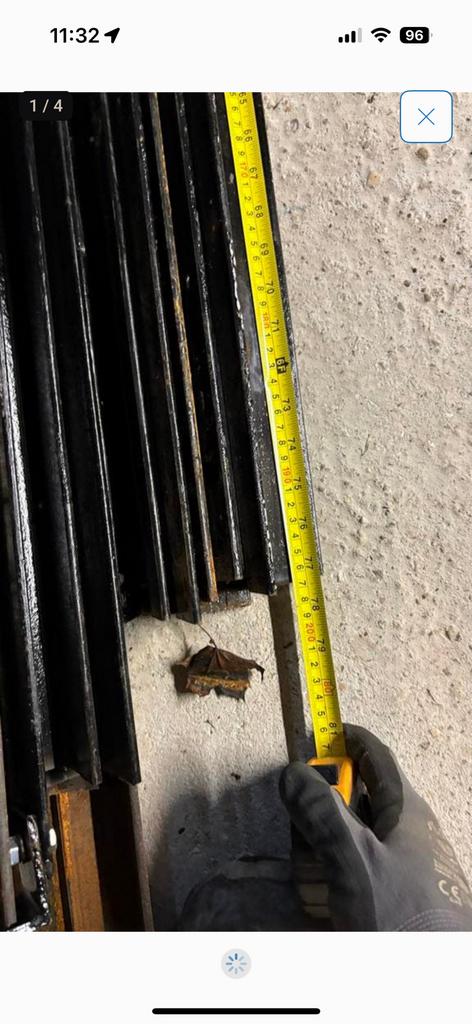 Stalen Hoekprofielen en buizen, Doe-het-zelf en Bouw, Metalen, Ophalen, Zo goed als nieuw