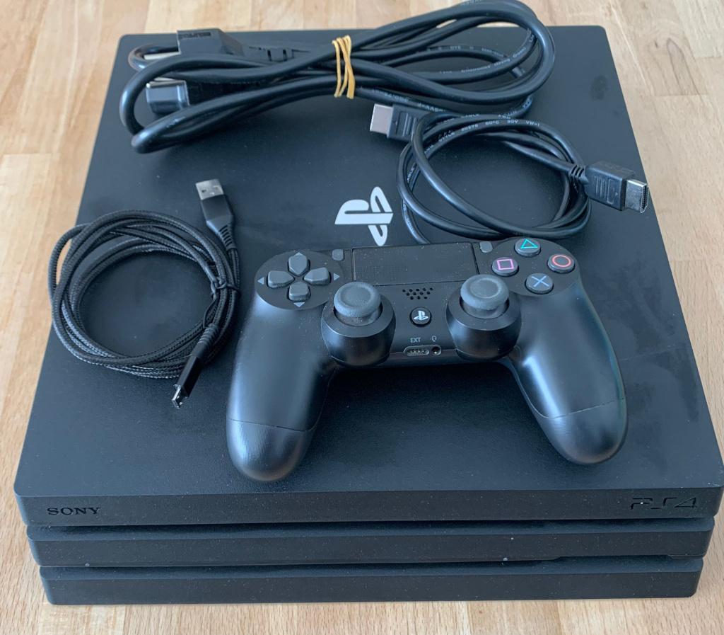 Playstation 4 Pro Jailbreak, Consoles de jeu & Jeux vidéo, Enlèvement ou Envoi, Avec 1 manette, Utilisé, 1 TB