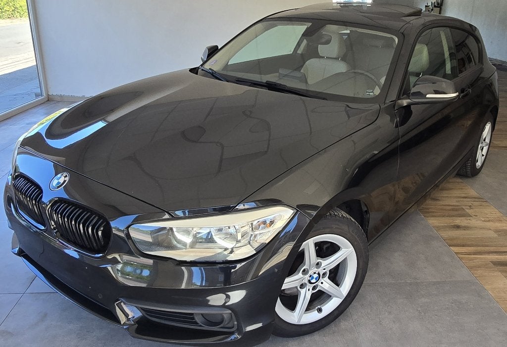 BMW 118 i 136cv AUTOMATIQUE 2019 CUIR/AIRCO/GPS/TOE/EURO 6d, Autos, Achat, Euro 6, Automatique, Série 1