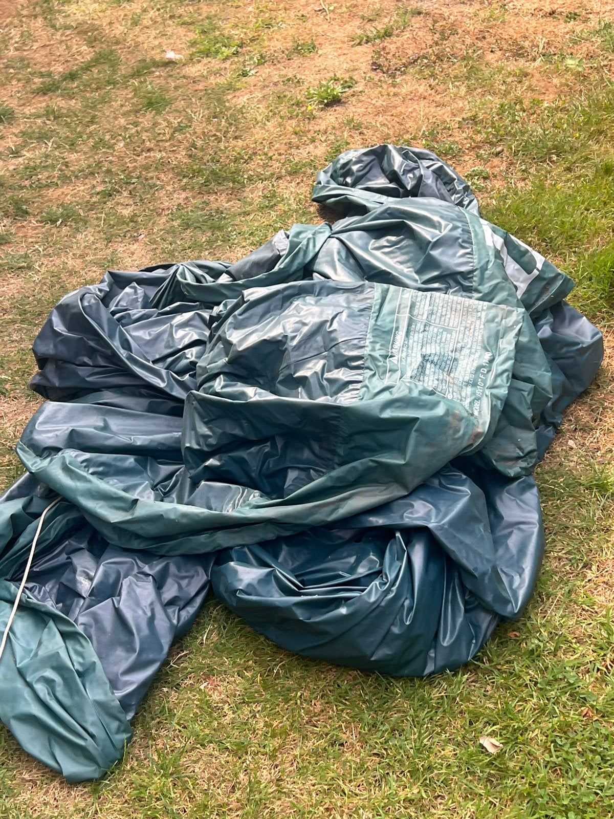 Afdekzeil intex zwembad, Tuin en Terras, Zwembad-toebehoren, Ophalen, Gebruikt, Afdekzeil