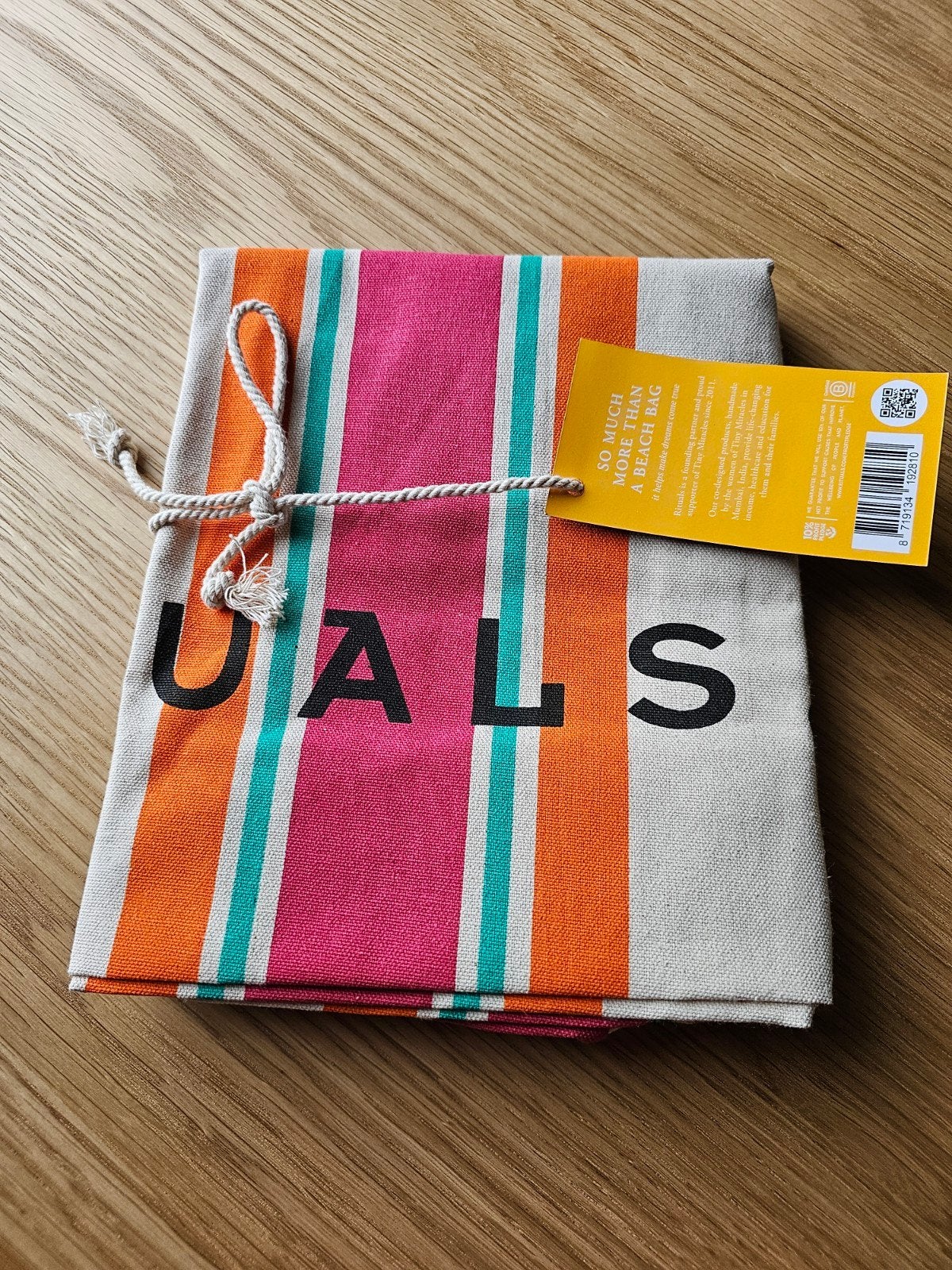 Rituals. strandtas. nieuw., 40 tot 60 cm, Nieuw, Oranje, 35 tot 55 cm