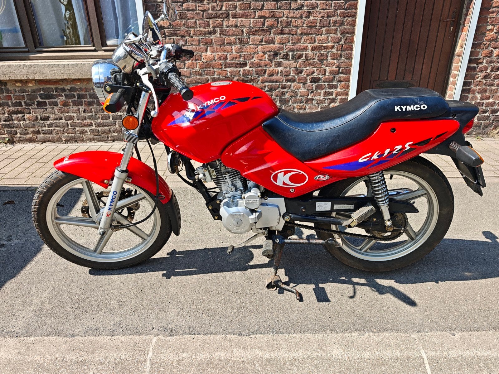 moto 125 cc, Enlèvement