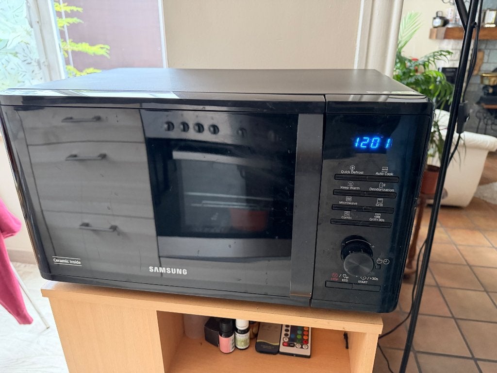 Micro-ondes Samsung, Gril, Comme neuf, Moins de 45 cm, Enlèvement