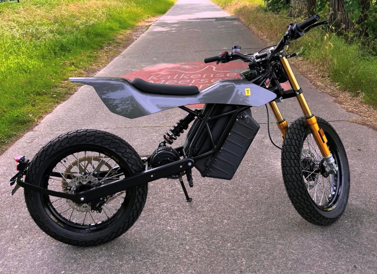 TREVOR DTRE STELLA e-moto 11KW flattracker NIEUWSTAAT, Ophalen, 11 kW of minder