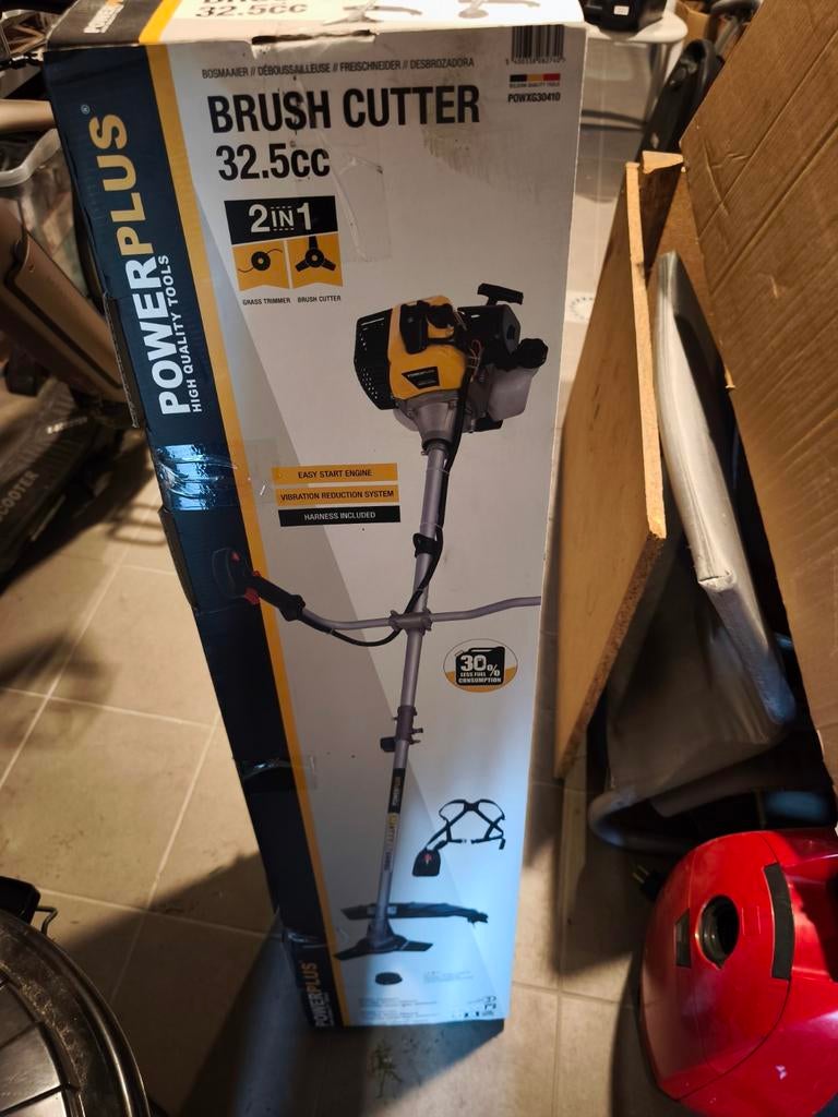 Debroussailleur power plus 32.5cc, Ophalen