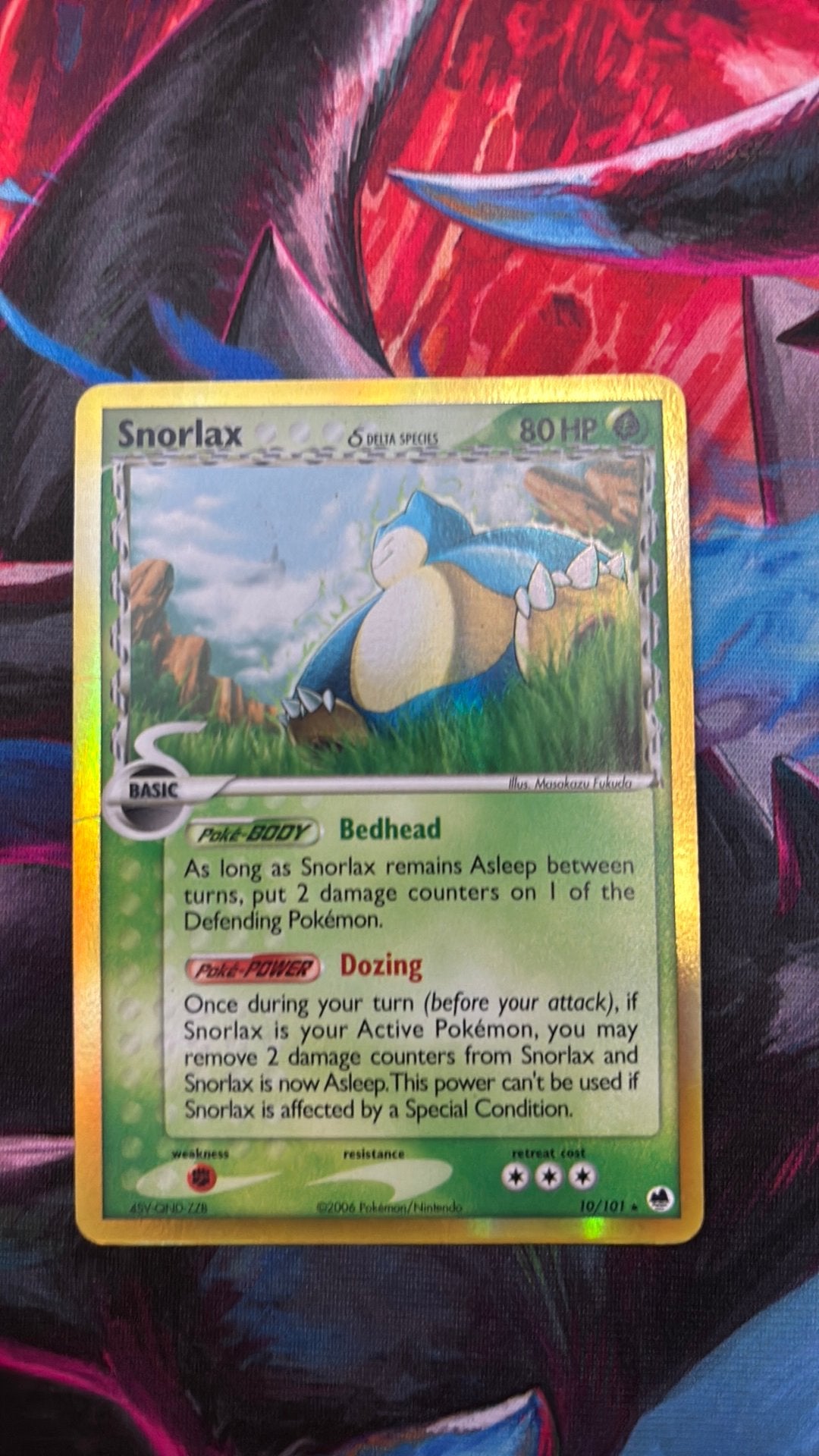 Snorlax Delta Species, Enlèvement, Utilisé, Cartes en vrac