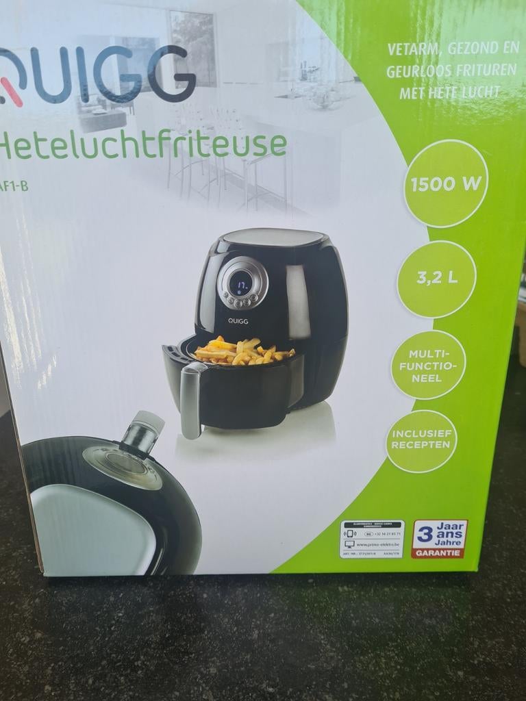 Friteuse à air, Enlèvement