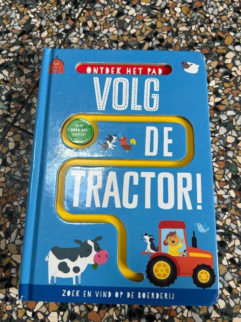 Kinderboek Volg de tractor, Boeken, Ophalen of Verzenden, Gelezen, 2 tot 3 jaar
