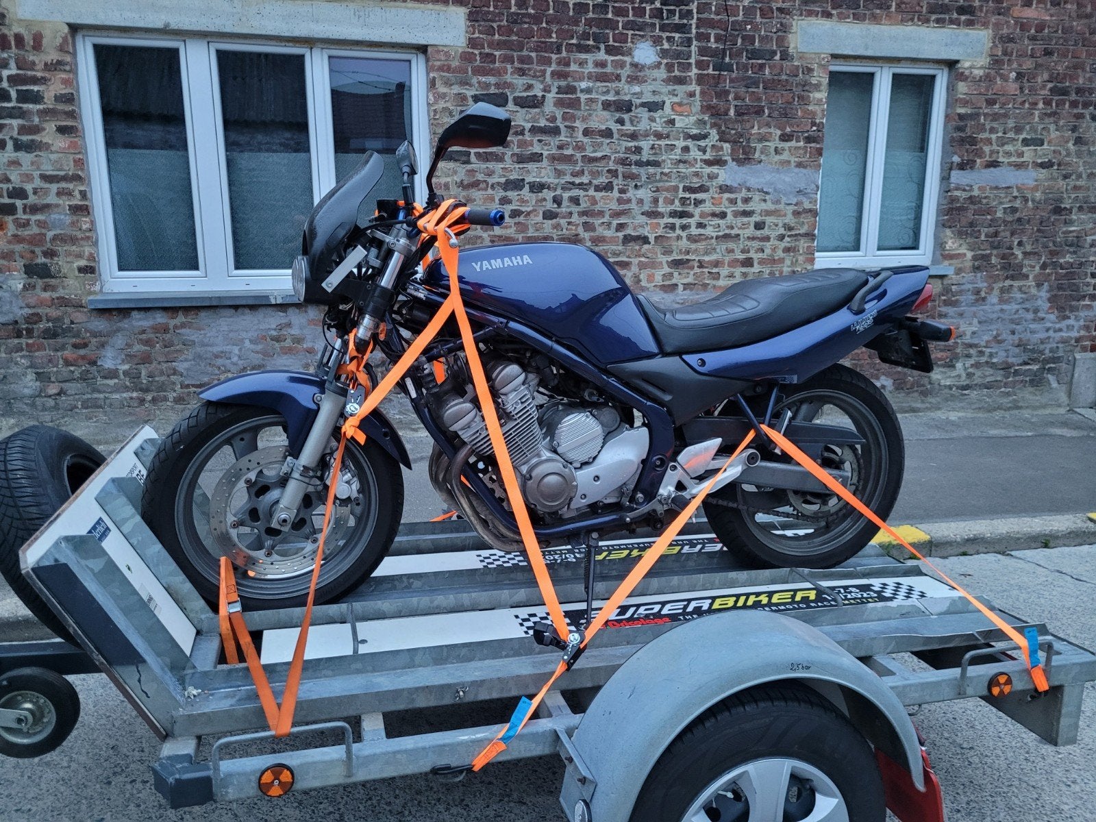 Remorque moto professionnelle