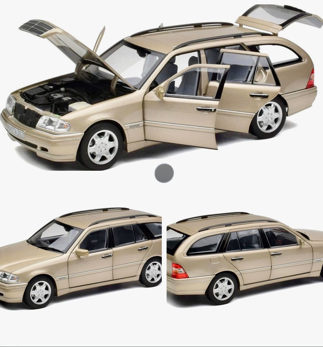 1:18  Mercedes benz C-class T-model 1997- NOREV, Hobby & Loisirs créatifs, Enlèvement ou Envoi, Norev