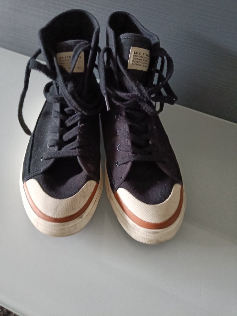 hoge canvas sneakers, Kleding | Heren, Schoenen, Ophalen, Zo goed als nieuw, Sneakers