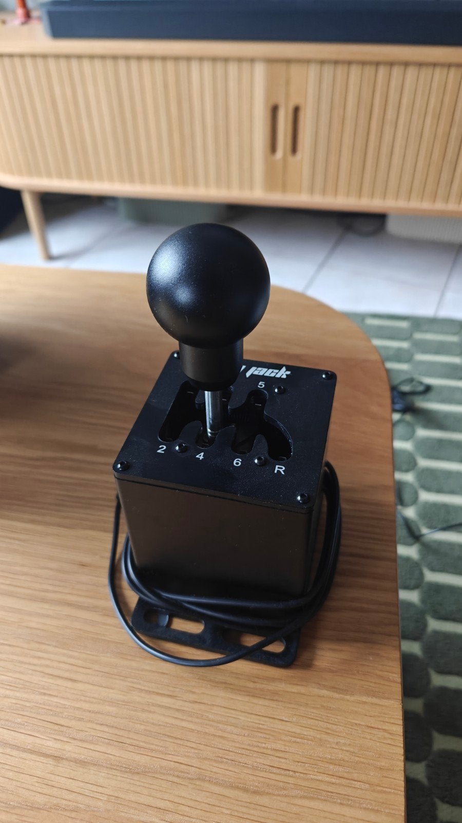 shifter voor simracing, Ophalen