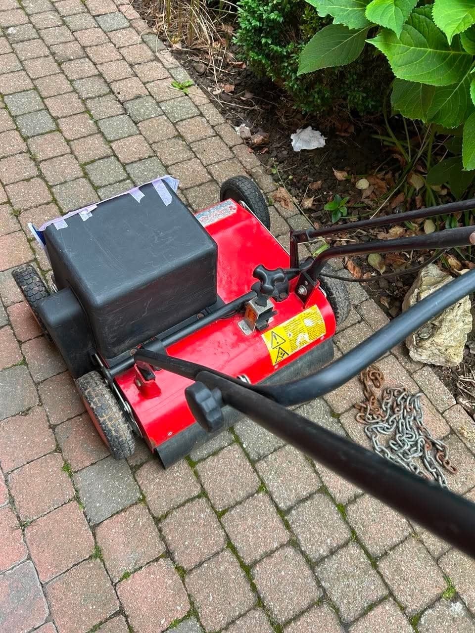 Scarificateur, Enlèvement