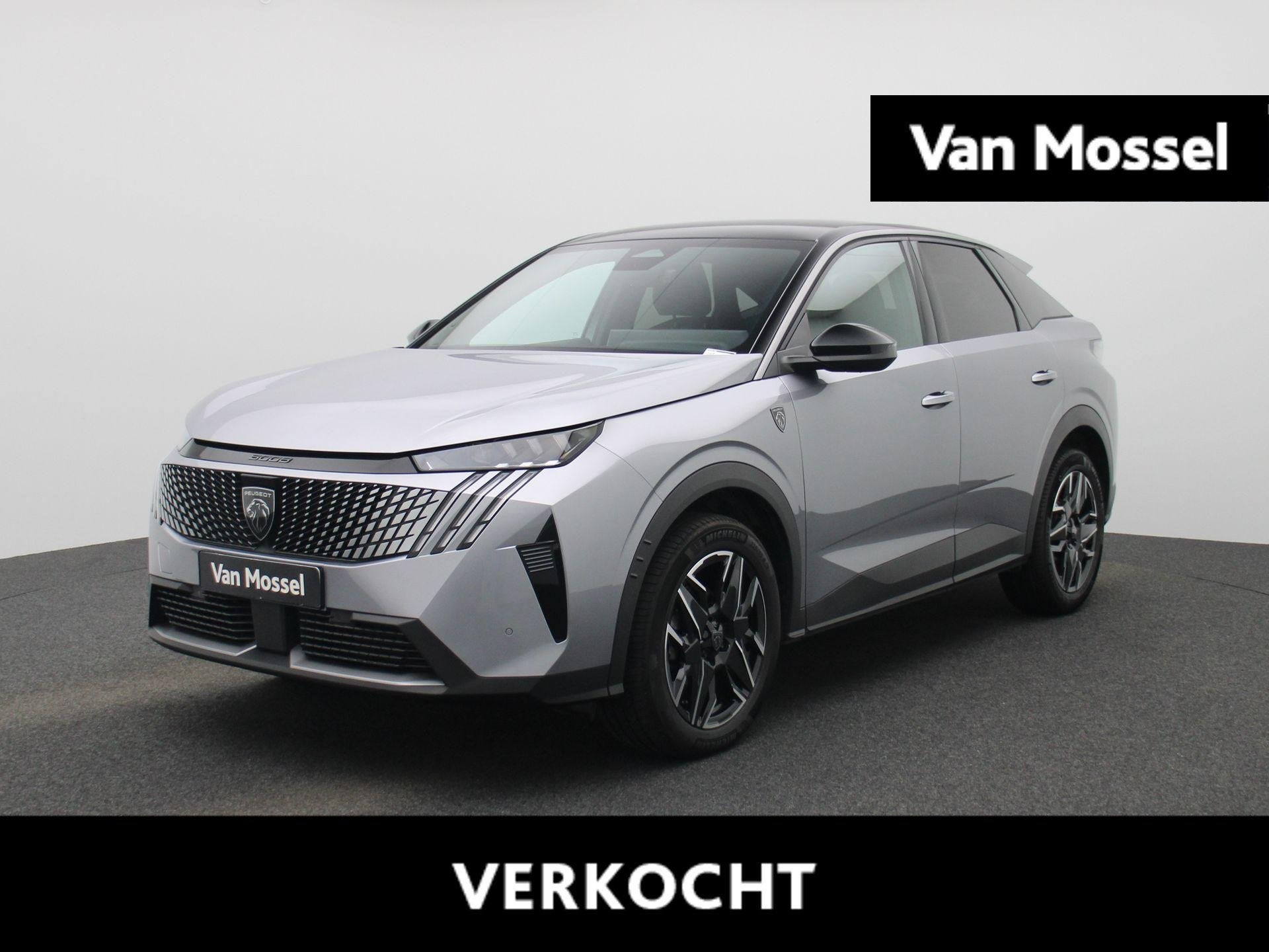 Peugeot 3008 1.2 HYBRID DSC6 GT, Auto's, Stof, Gebruikt, Zwart, 1648 kg