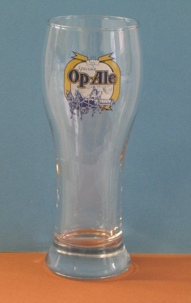 VERRE À BIÈRE OPALE 117, Enlèvement, Utilisé, Verre ou Verres, Autres marques