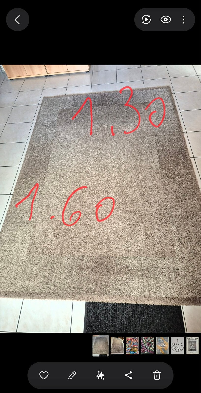 Tapijt, Maison & Meubles, Ameublement | Tapis & Moquettes, Enlèvement, Comme neuf