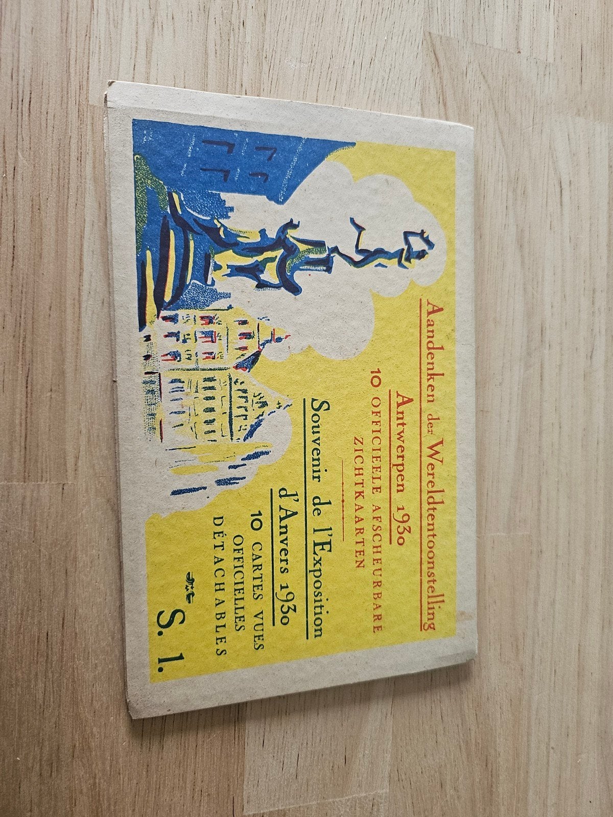 Antwerpen  Wereldtentoonstelling 1930  boekje met 10 pk, Verzamelen, Ophalen of Verzenden, 1920 tot 1940, Ongelopen, Antwerpen