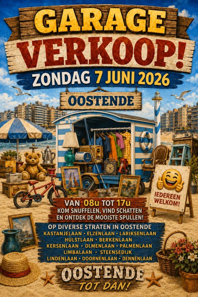 Grote garageverkoop, Diversen, Ophalen