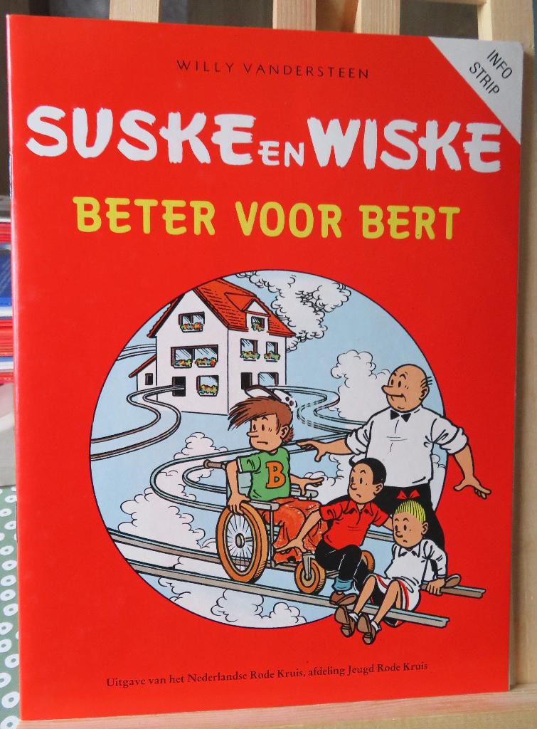 Suske en Wiske Beter voor Bert info strip, Enlèvement ou Envoi, Neuf