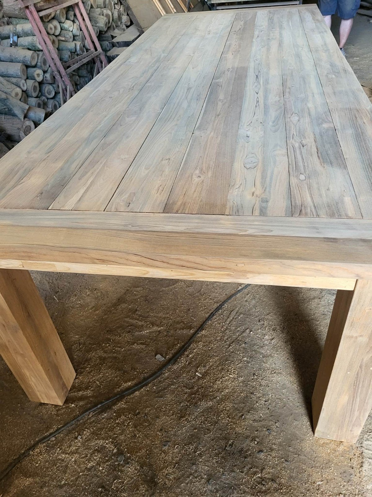 TABLES EN TECK!, Maison & Meubles, Tables | Tables de salon, Teck, Enlèvement ou Envoi