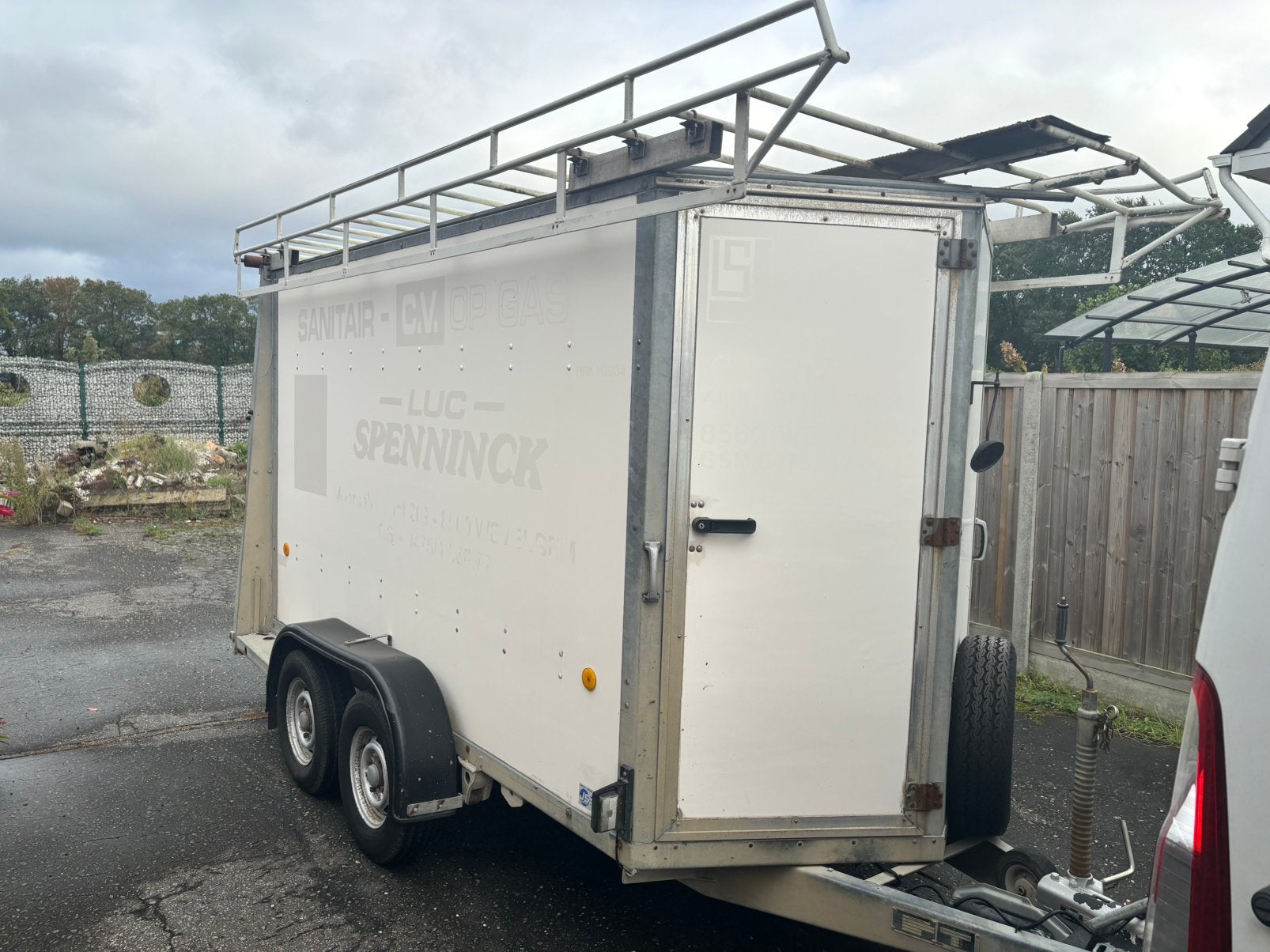 IFOR Williams gesloten aanhangwagen, Dieren en Toebehoren, Ophalen, Gebruikt