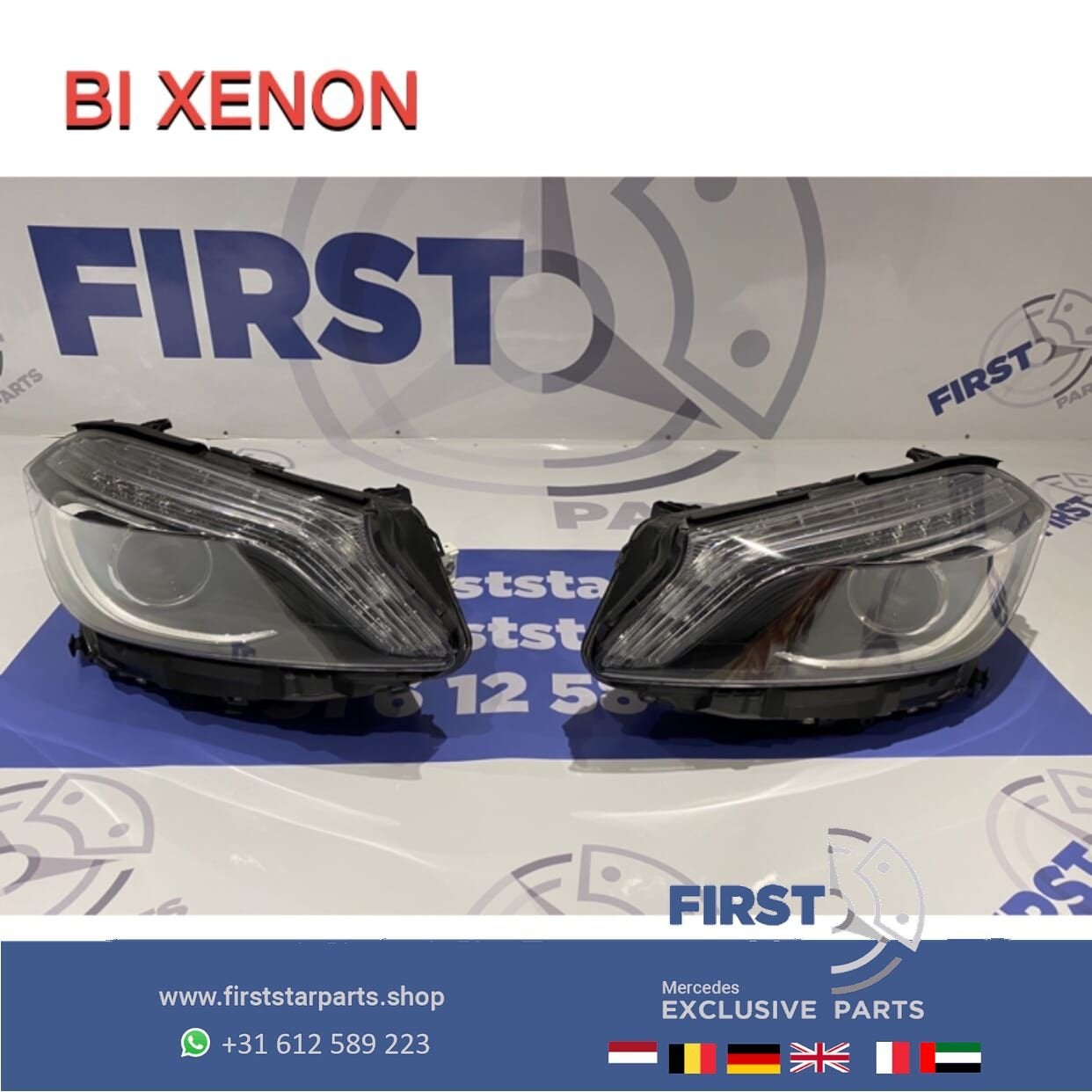 W176 KOPLAMP LINKS LED BI XENON Mercedes A KLASSE 2012-2016, Utilisé, -, -, Enlèvement ou Envoi