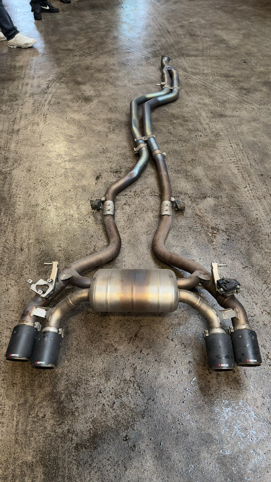 Echappement Akrapovic m2 f87 n55, Autos : Pièces & Accessoires, Enlèvement, Utilisé, BMW
