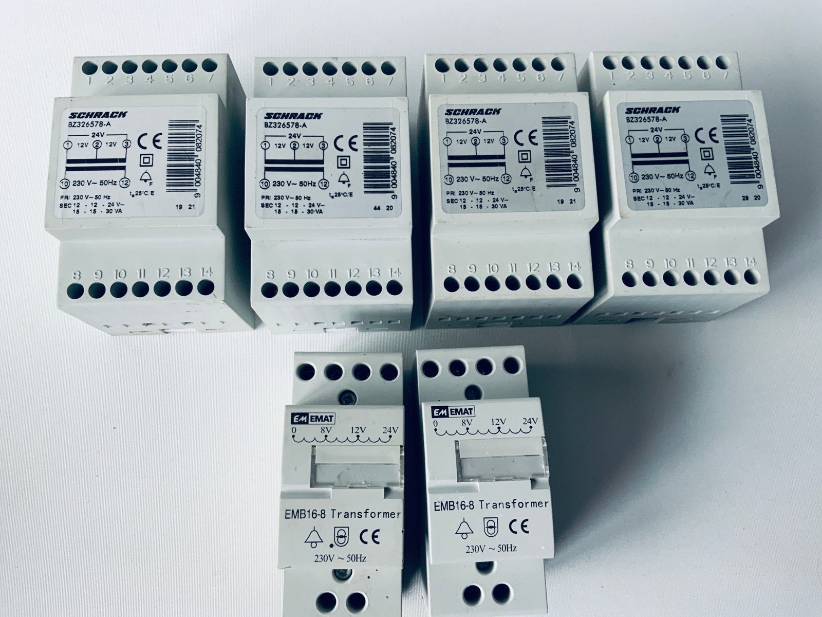 6 x bloc d'alimentation Dinrail pour, entre autres, Enlèvement ou Envoi, Comme neuf
