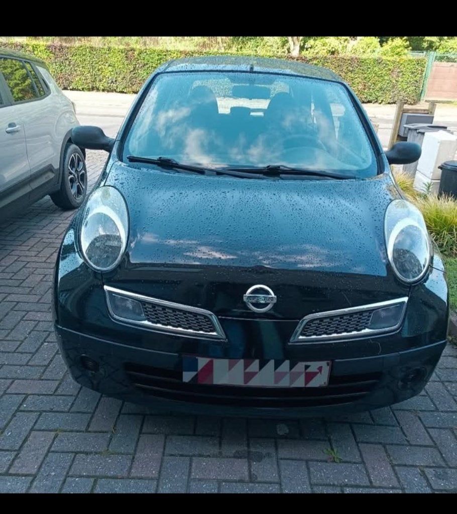Nissan Micra 2008 1.2, Autos, Achat, Boîte manuelle, Noir, 2 portes