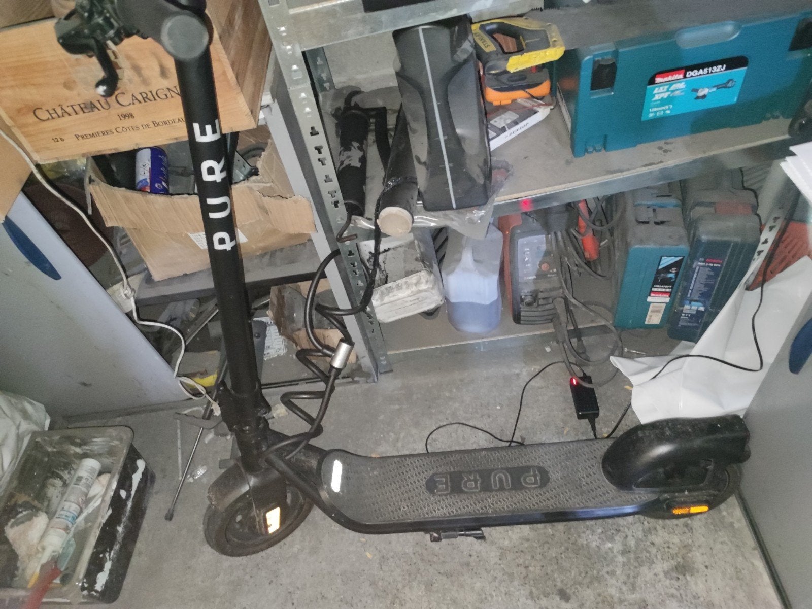 Trotinette électrique air pure 5 avec garantie, Enlèvement, Utilisé