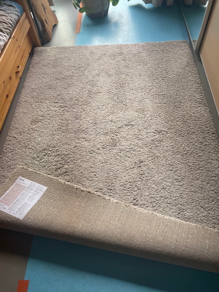 tapijt, Huis en Inrichting, Stoffering | Tapijten en Vloerkleden, Ophalen, Gebruikt, 100 tot 150 cm, Beige