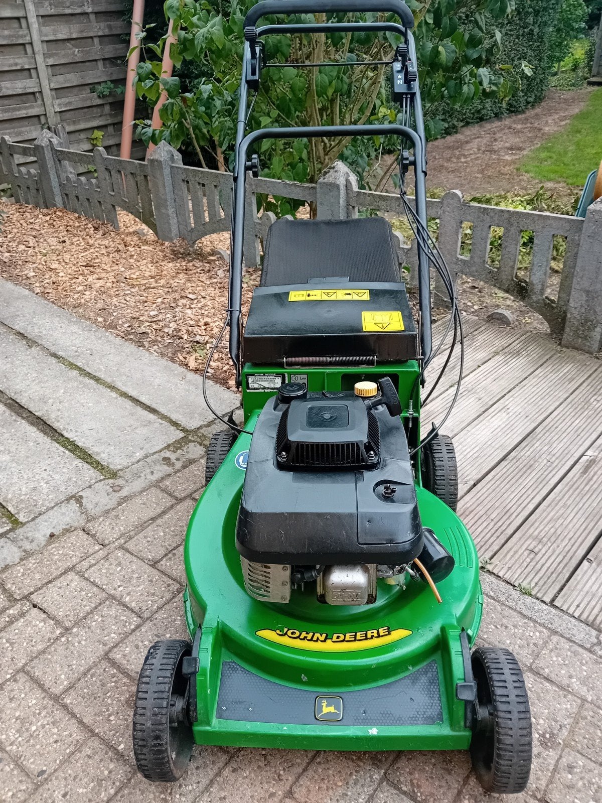 tondeuse à gazon john deere JX85, Enlèvement, Vitesses