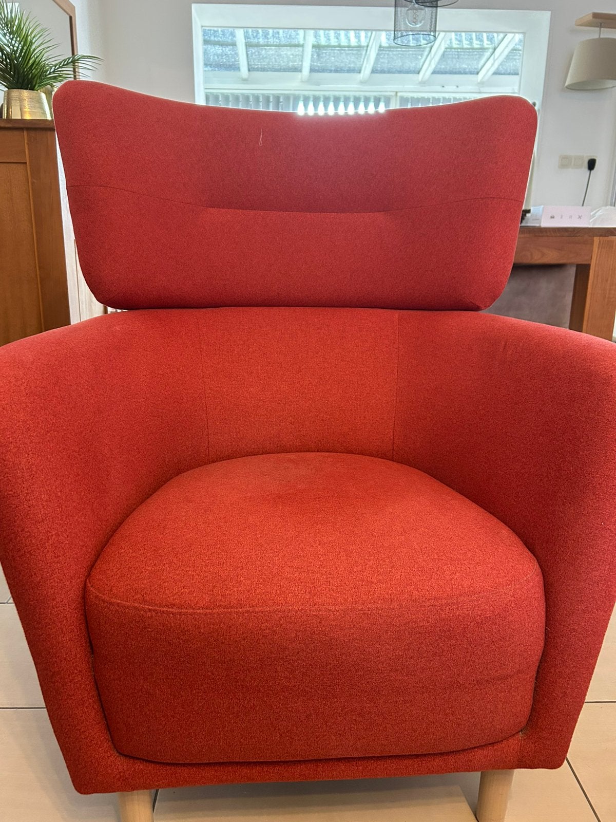 Fauteuil et repose pieds OSKARSHAMN IKEA, Maison & Meubles, Enlèvement, Comme neuf