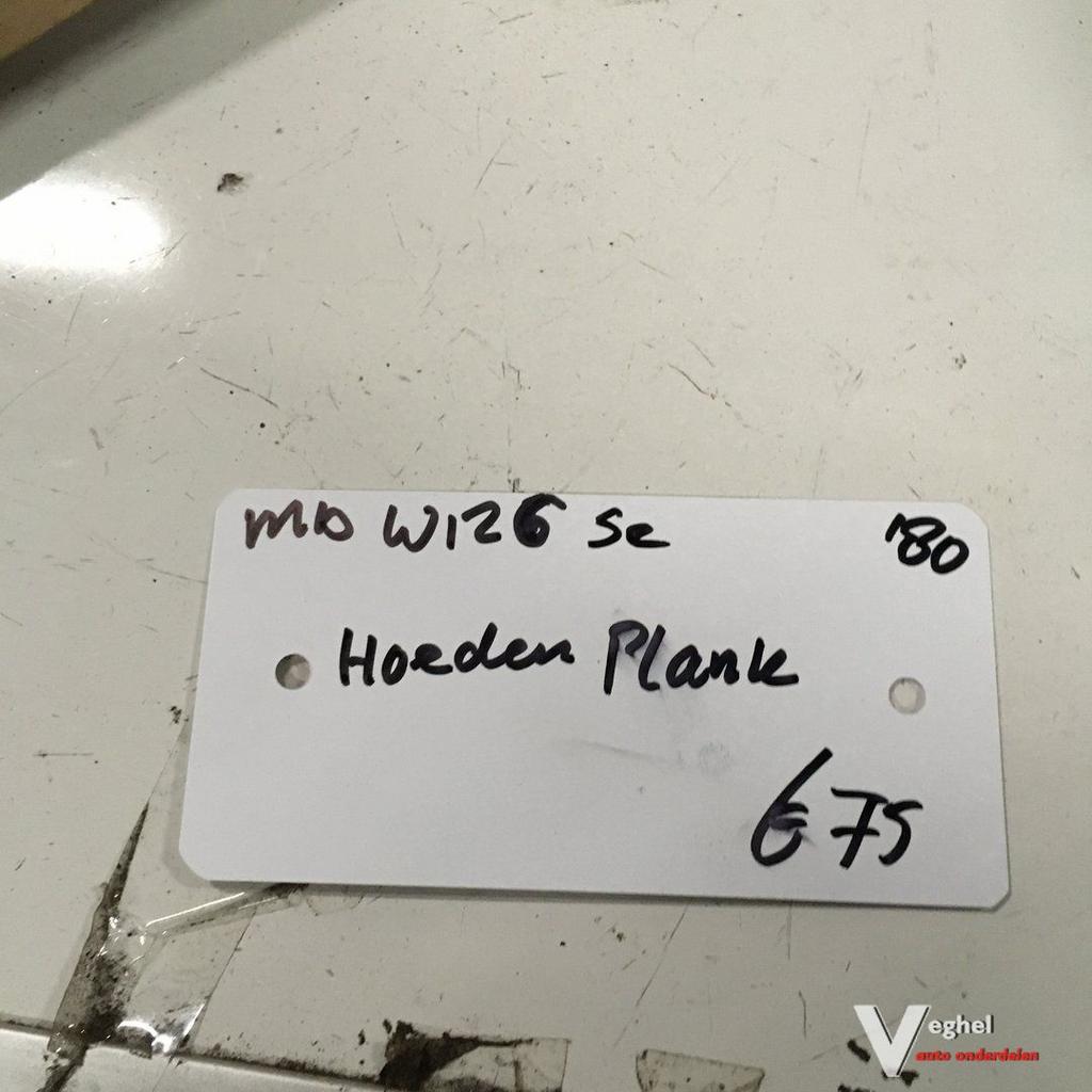 Mercedes W126 1980 Hoedenplank, Ophalen, Gebruikt, -, -