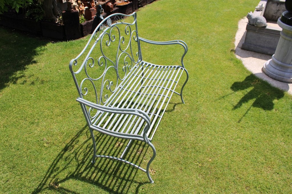 banc de jardin en métal pat couleurs gris ...6 modèles, Jardin & Terrasse, Enlèvement, Neuf