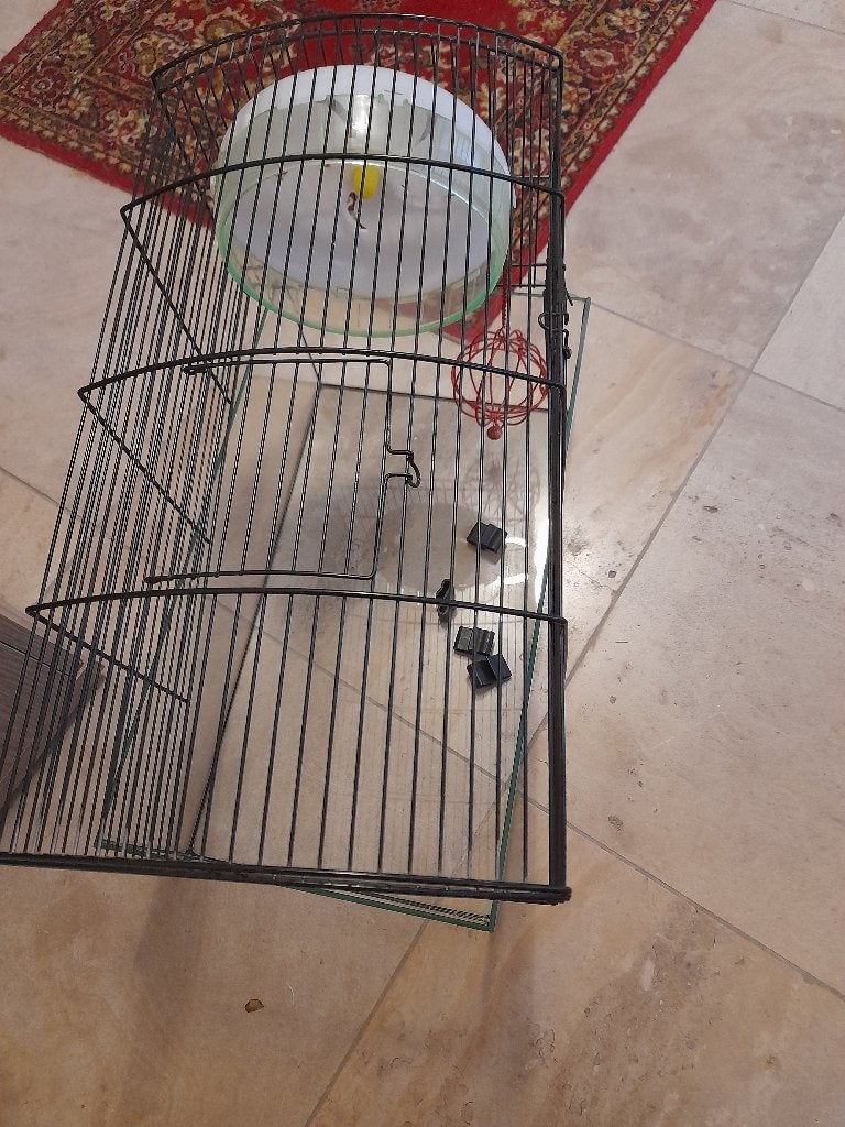 huisje of transport kooi voor hamster,cavia, Ophalen, Zo goed als nieuw, Kooi, Rat