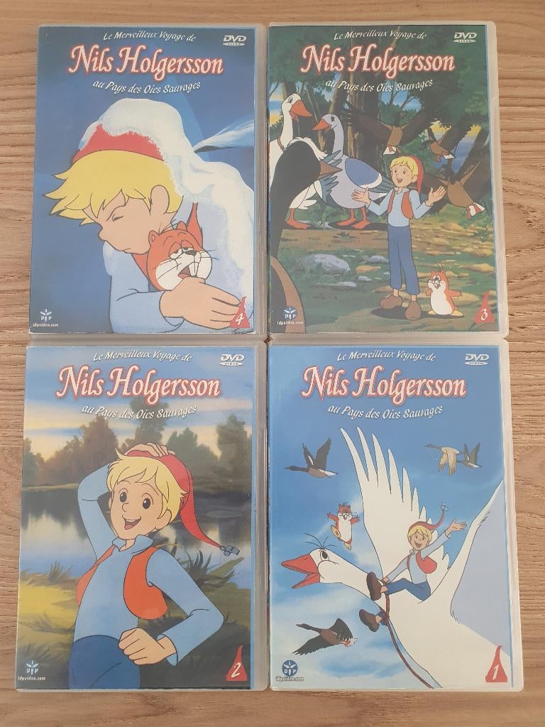 Coffret de Nils Holgersson - Box 1 (4 DVD), CD & DVD, DVD | Enfants & Jeunesse, Tous les âges, Coffret, Autres genres, Enlèvement