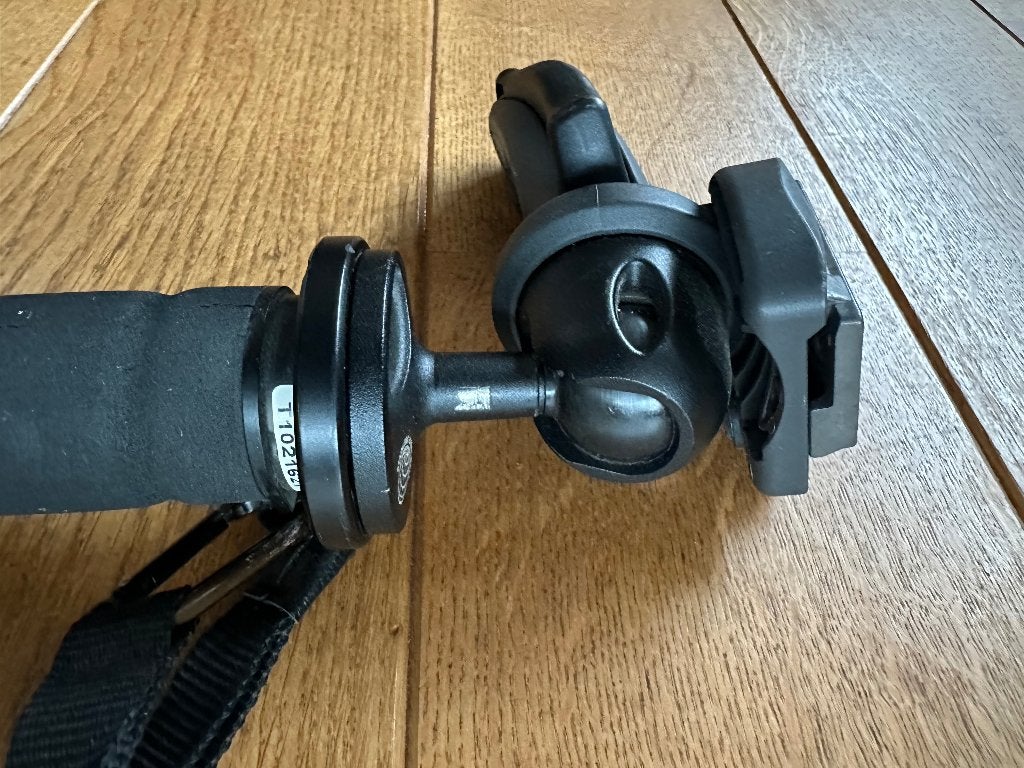 fotostatief, Ophalen, Zo goed als nieuw, Driepoot, Met balhoofd