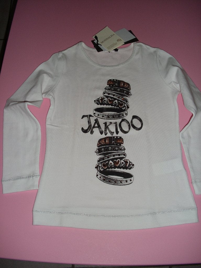 Monnalisa longsleeve mt.116 Nieuw, Kinderen en Baby's, Meisje, Nieuw, Ophalen of Verzenden, Shirt of Longsleeve