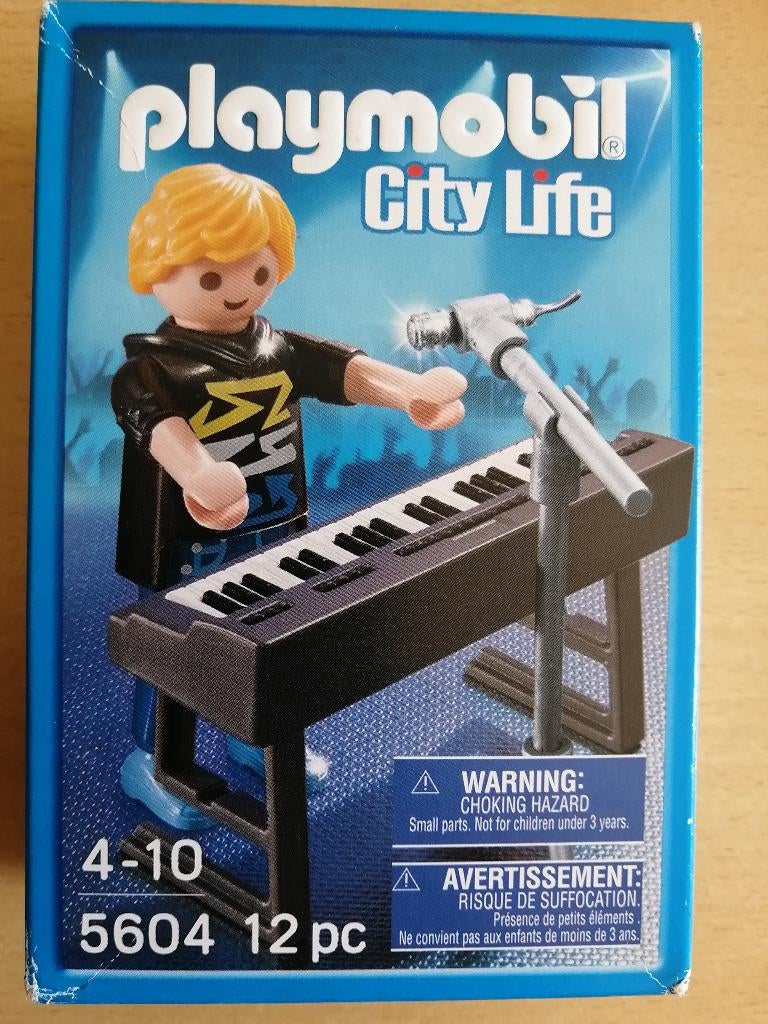 NOUVEAU Playmobil - 5604 - Joueur De Synthé Pop Stars, Ophalen of Verzenden, Nieuw