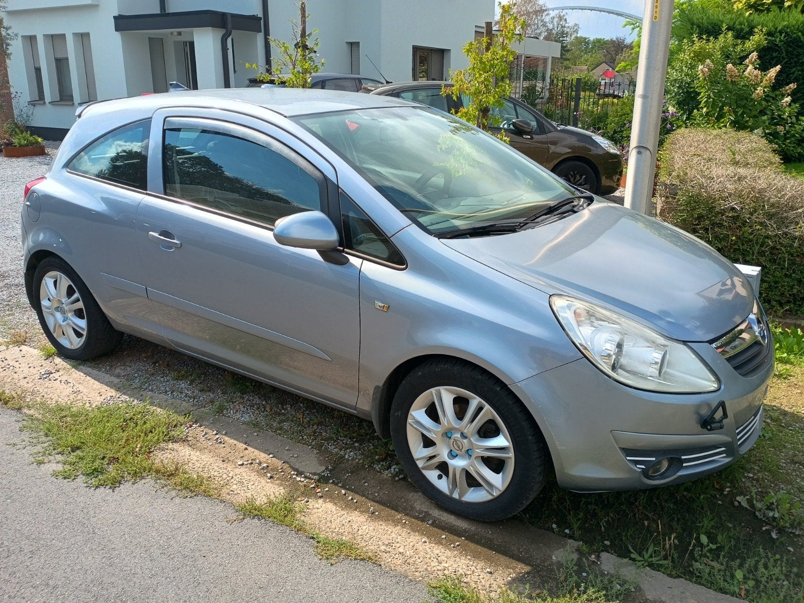 Opel Corsa - 1.2 benzine - 3 deurs, Autos, Argent ou Gris, Achat, Boîte manuelle, Noir