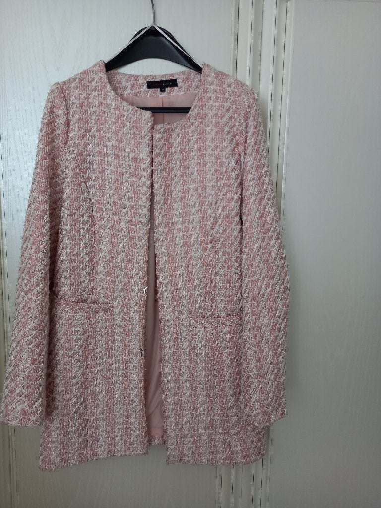 Mantel voor tussenseizoen, Taille 38/40 (M), Enlèvement ou Envoi, Lola & Liza, Rose